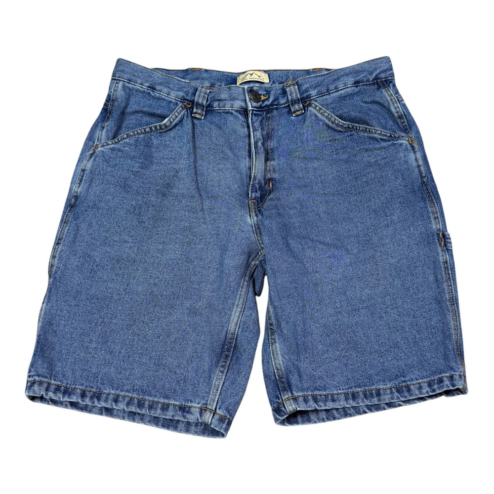Blue Mountain 100% Cotton Denim Carpenter Jean Shorts Men's 36